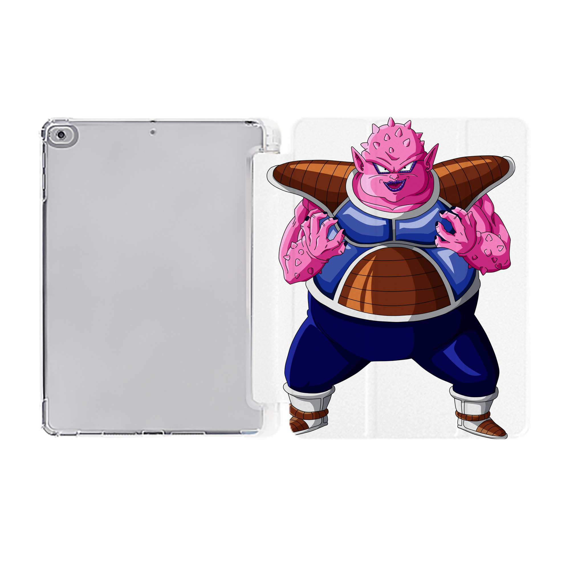 （画像用） ドラゴンボール DRAGON BALL IPad ケース ペン収納付き 三つ折りスタンド PUレザー×シリコン 対応機種9.5/10.5/10.9インチ
